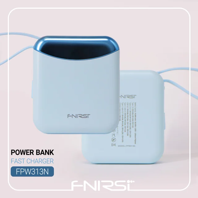 پاوربانک 22.5 وات فنیرسی مدل FPW313N ظرفیت 10000 میلی‌آمپرساعت 101716675