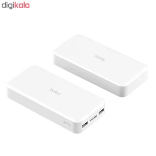 پاوربانک 18 وات شیائومی مدل Redmi  ظرفیت 20000 میلی‌آمپرساعت 101716843