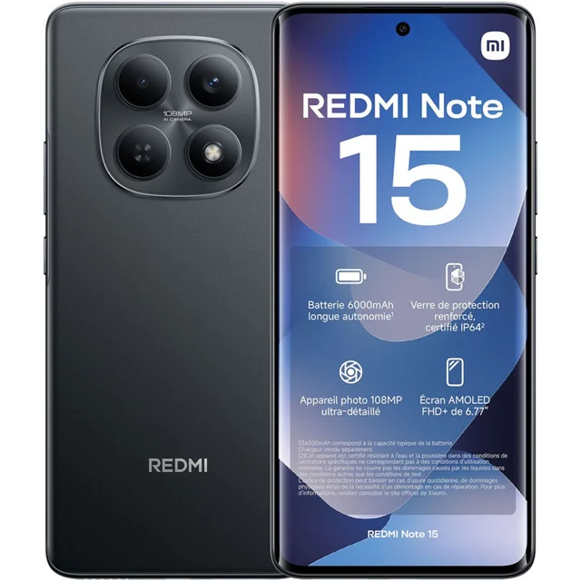 گوشی موبایل شیائومی مدل Redmi Note 15 4G دو سیم کارت ظرفیت 256 گیگابایت و رم 8 گیگابایت 101558572