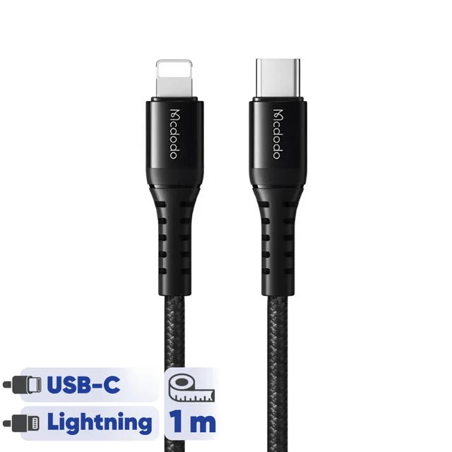 کابل تبدیل USB -C به لایتنینگ مک دودو مدل CA-563 طول 1 متر 101549397