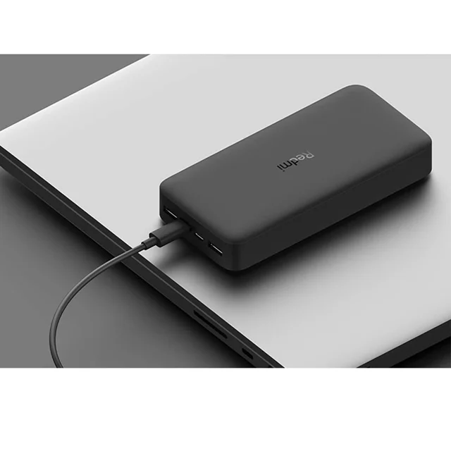 پاوربانک 18 وات شیائومی مدل Redmi ظرفیت 20000 میلیآمپرساعت 101716855