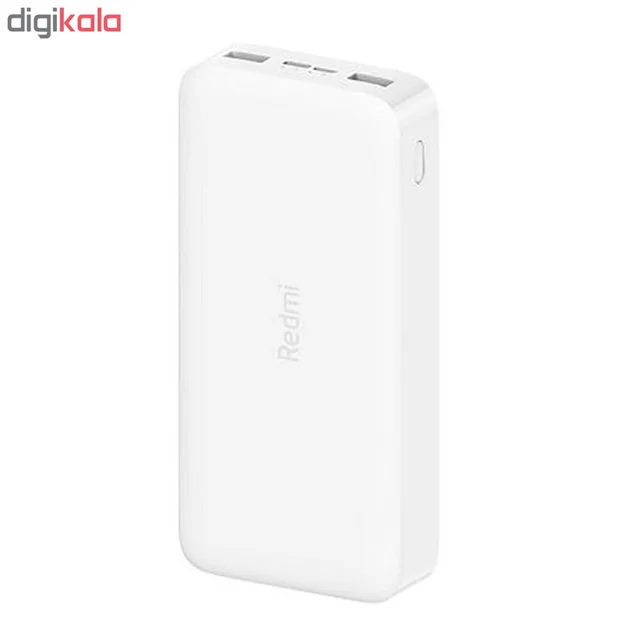 پاوربانک 18 وات شیائومی مدل Redmi ظرفیت 20000 میلیآمپرساعت 101716837