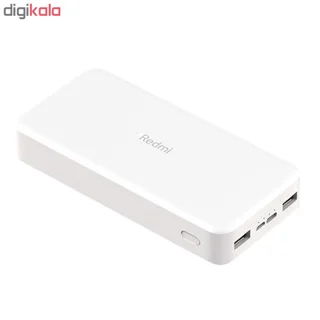 پاوربانک 18 وات شیائومی مدل Redmi  ظرفیت 20000 میلی‌آمپرساعت 101716840