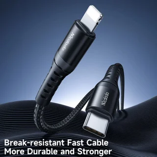 کابل تبدیل USB -C به لایتنینگ مک دودو مدل CA-563 طول 1 متر 101549407
