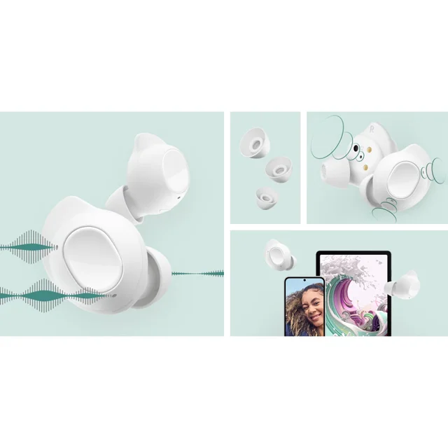 هدفون بلوتوثی سامسونگ مدل Galaxy Buds FE با نویز کنسلینگ فعال (ANC)، درگاه شارژ USB Type-C 101662579