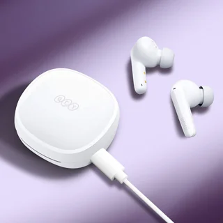 هدفون بلوتوثی کیو سی وای مدل T13X با نویز کنسلینگ میکروفون (ENC)، درگاه شارژ USB Type-C، د 101553457