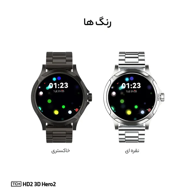 ساعت هوشمند تی سی اچ مدل TCH HD2 3D Hero2 دارای قابلیت های کنترل موسیقی (Music Player)، پش 101566941