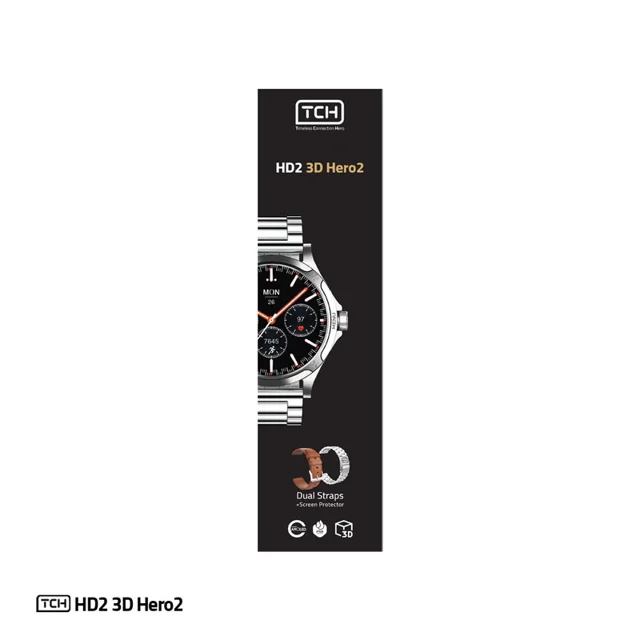 ساعت هوشمند تی سی اچ مدل TCH HD2 3D Hero2 دارای قابلیت های کنترل موسیقی (Music Player)، پش 101566950