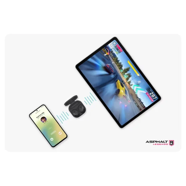 هدفون بلوتوثی سامسونگ مدل Galaxy Buds FE با نویز کنسلینگ فعال (ANC)، درگاه شارژ USB Type-C 101662566